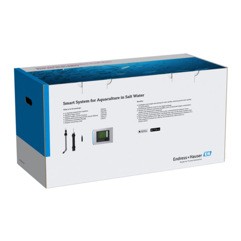 Endress+Hauser Smart System SSP200B operating instructions