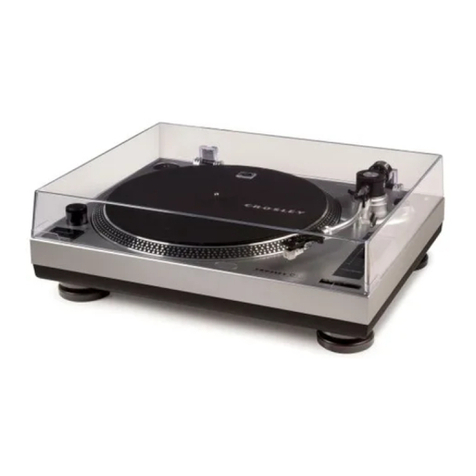 Crosley C100A User manual
