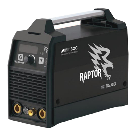 Linde BOC RAPTOR operating manual
