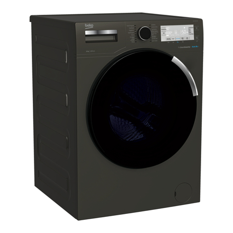 Beko WTE10745X0D User manual
