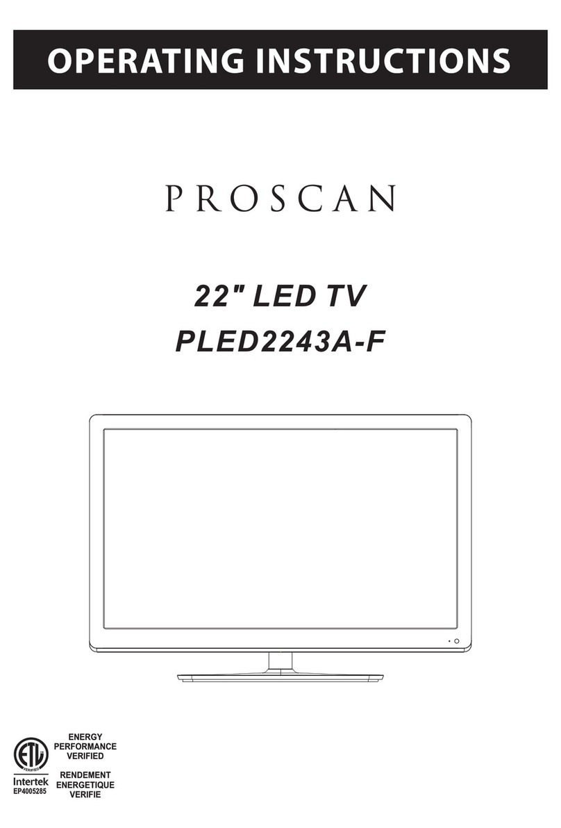 ProScan PLED2243A-F User manual
