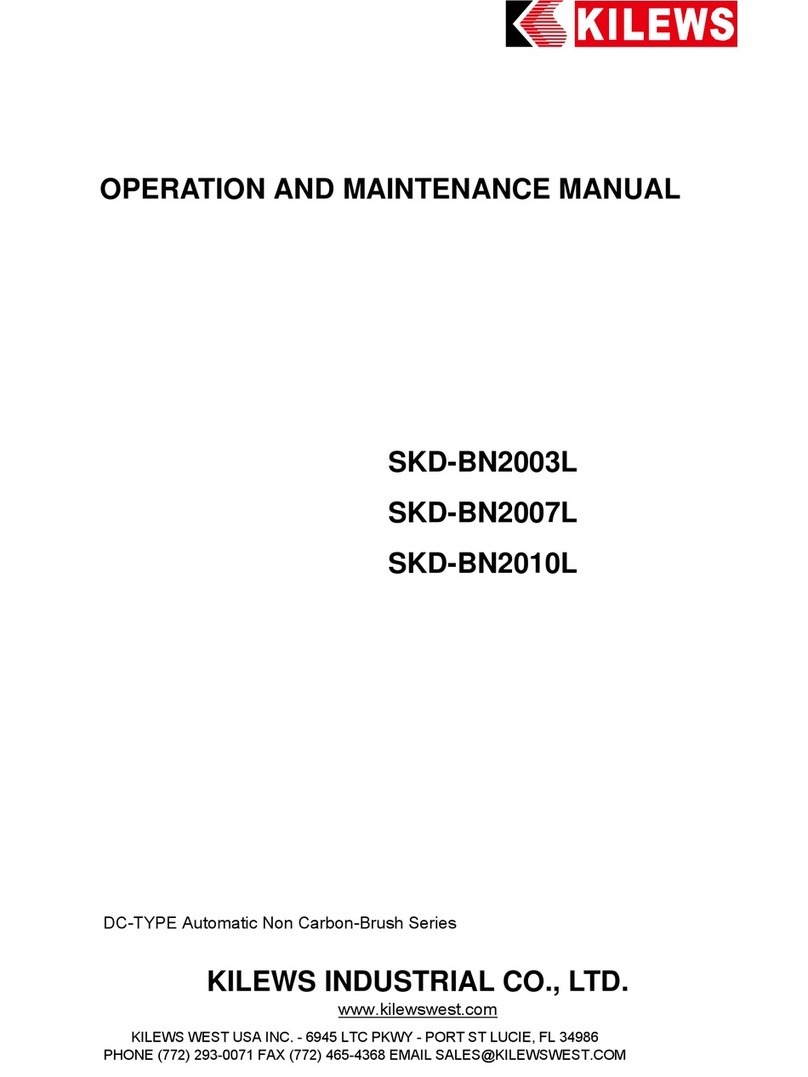 Kilews SKD-BN2003L Operation and maintenance manual