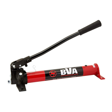 BVA P601S instruction manual
