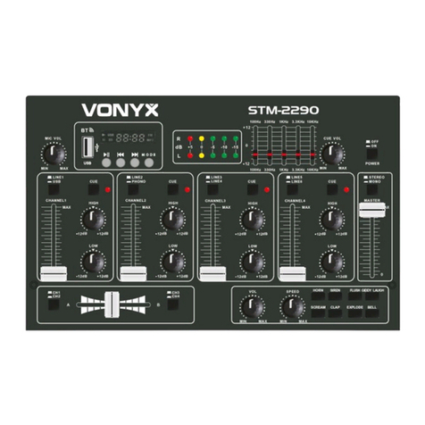 Vonyx STM2290 instruction manual