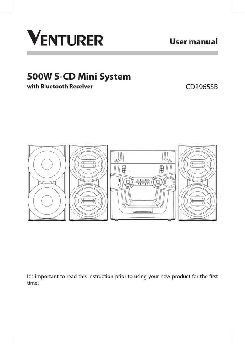 Venturer CD2965SB user manual