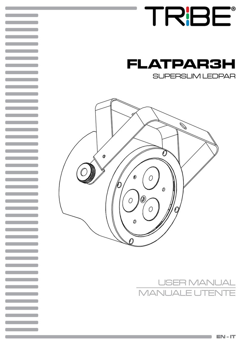 Tribe FLATPAR3H user manual