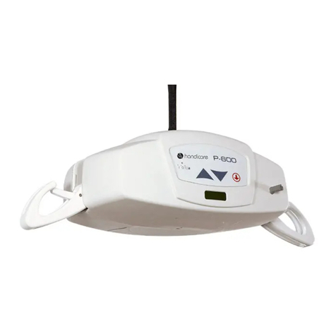 Handicare PRISM MEDICAL P600 User manual
