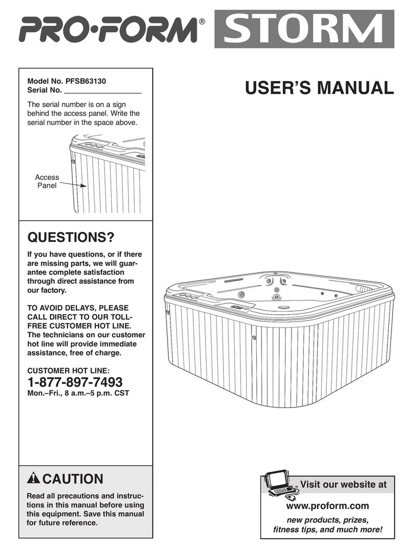 Pro-Form Storm PFSB63130 User manual