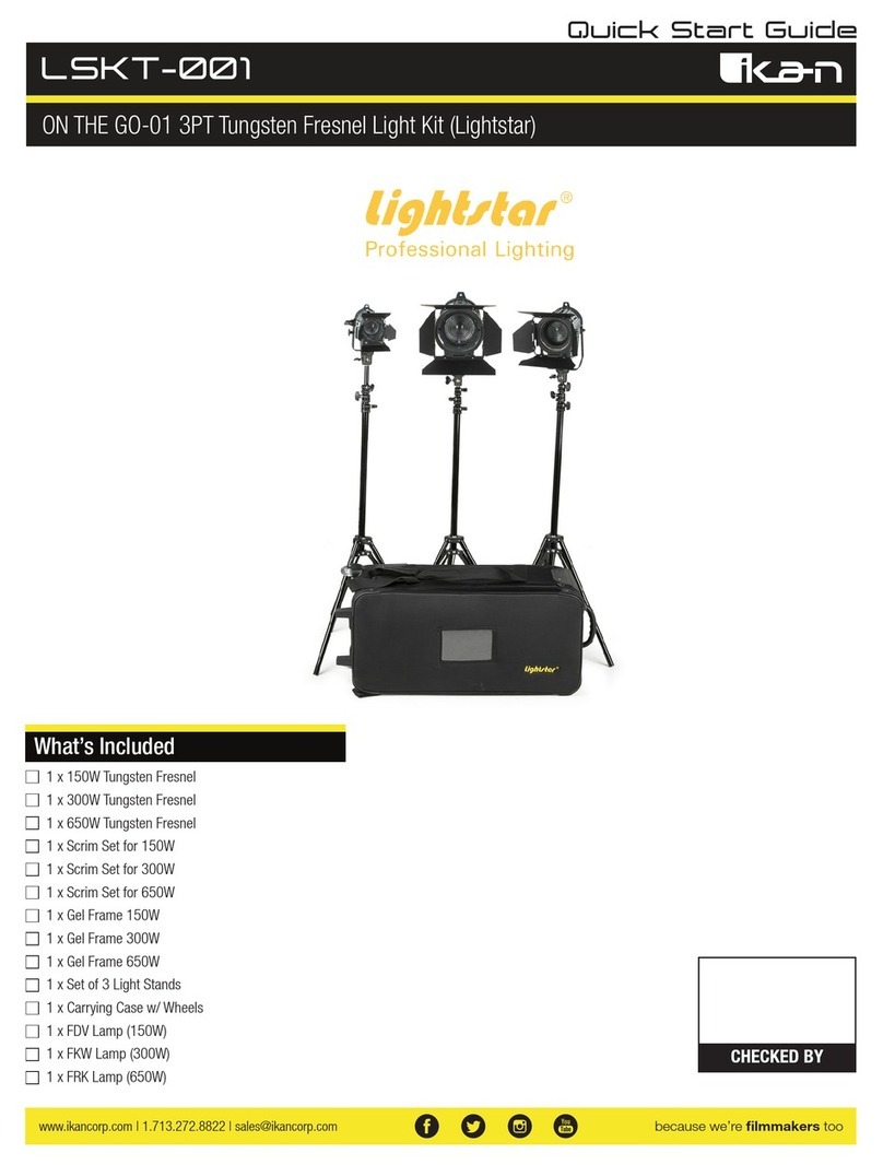 Ikan Lightstar LSKT-001 User manual