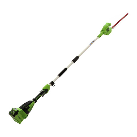 GreenWorks G40PHA Operator's manual