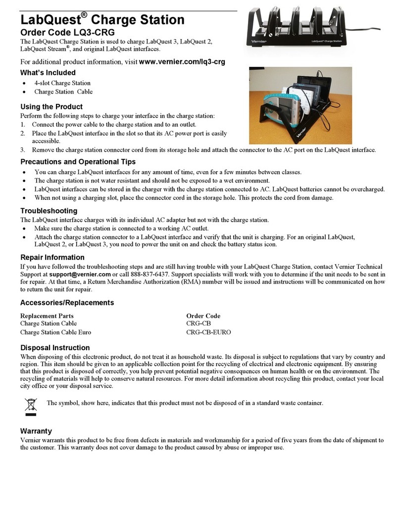 Vernier LabQuest User manual