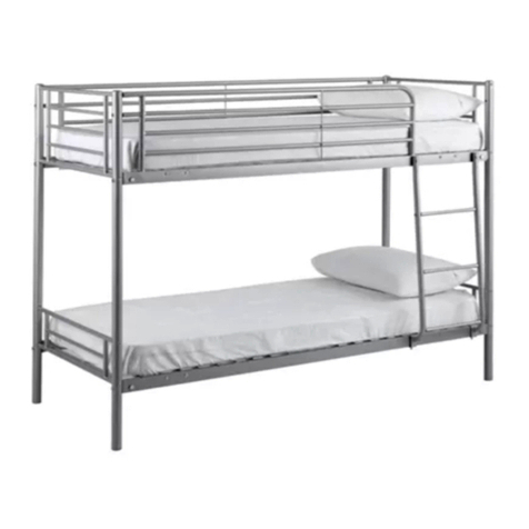 Tesco Mika Shorty Bunk manual Tesco Mika Shorty Bunk manual