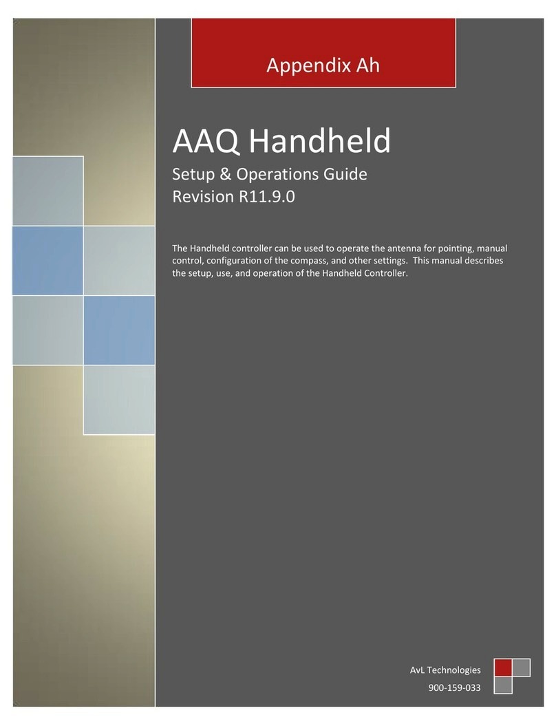 AvL Technologies AAQ Handheld Manual instruction