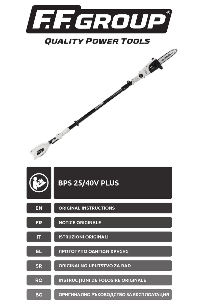 F.F. Group BPS 25/40V PLUS Original instructions