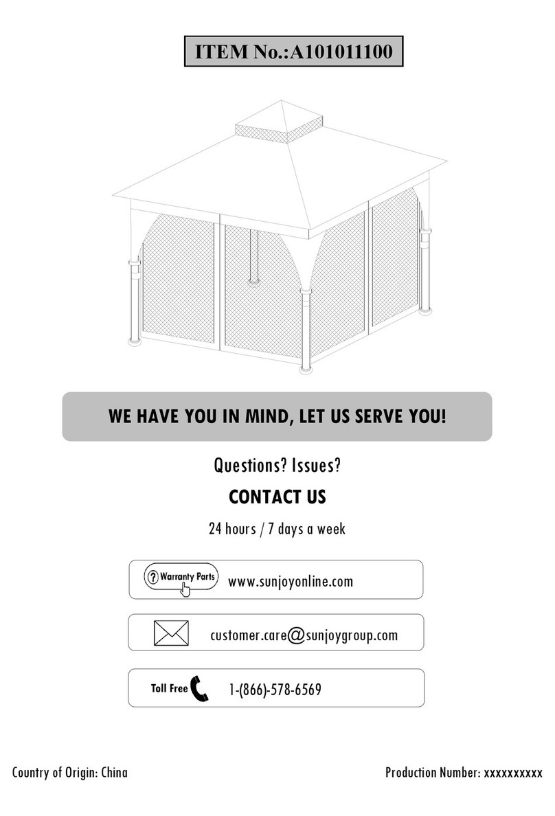 Sunjoy A101011100 User manual