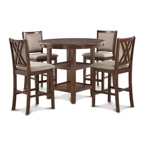 New Classic Furniture D3651-52S Assembly instructions