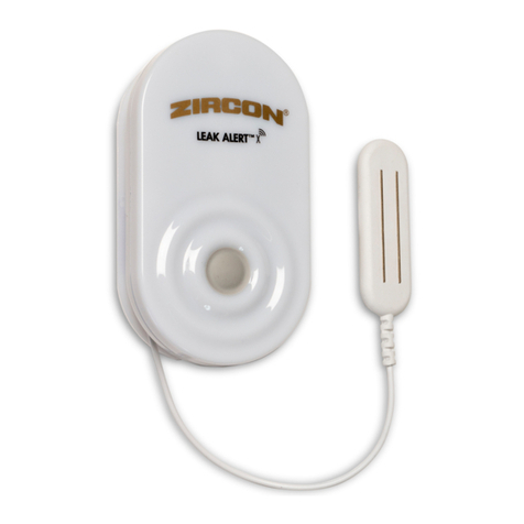 Zircon LEAK ALERT X quick start guide