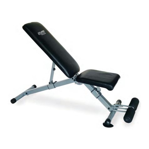 Pure Fitness 8739FID product manual