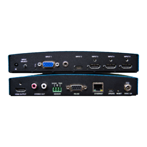 SP Controls SP-SW5100-VUHD User manual