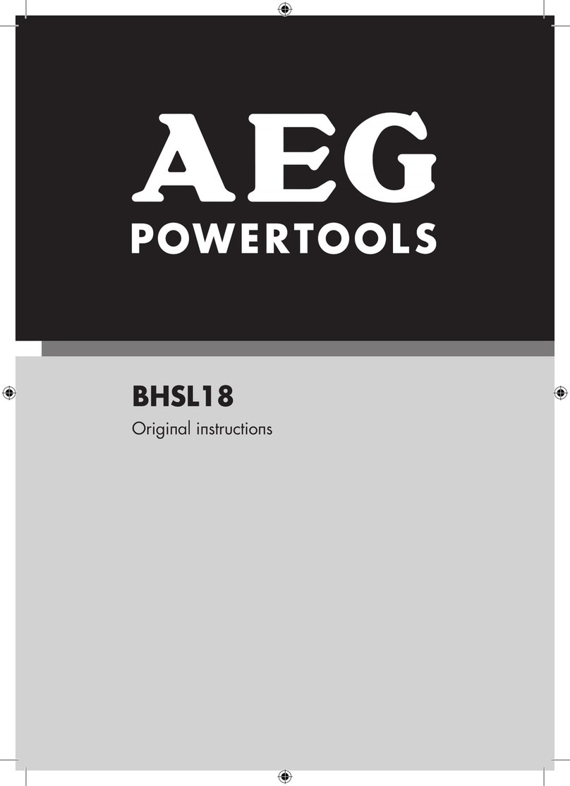 AEG BHSL18 Original instructions