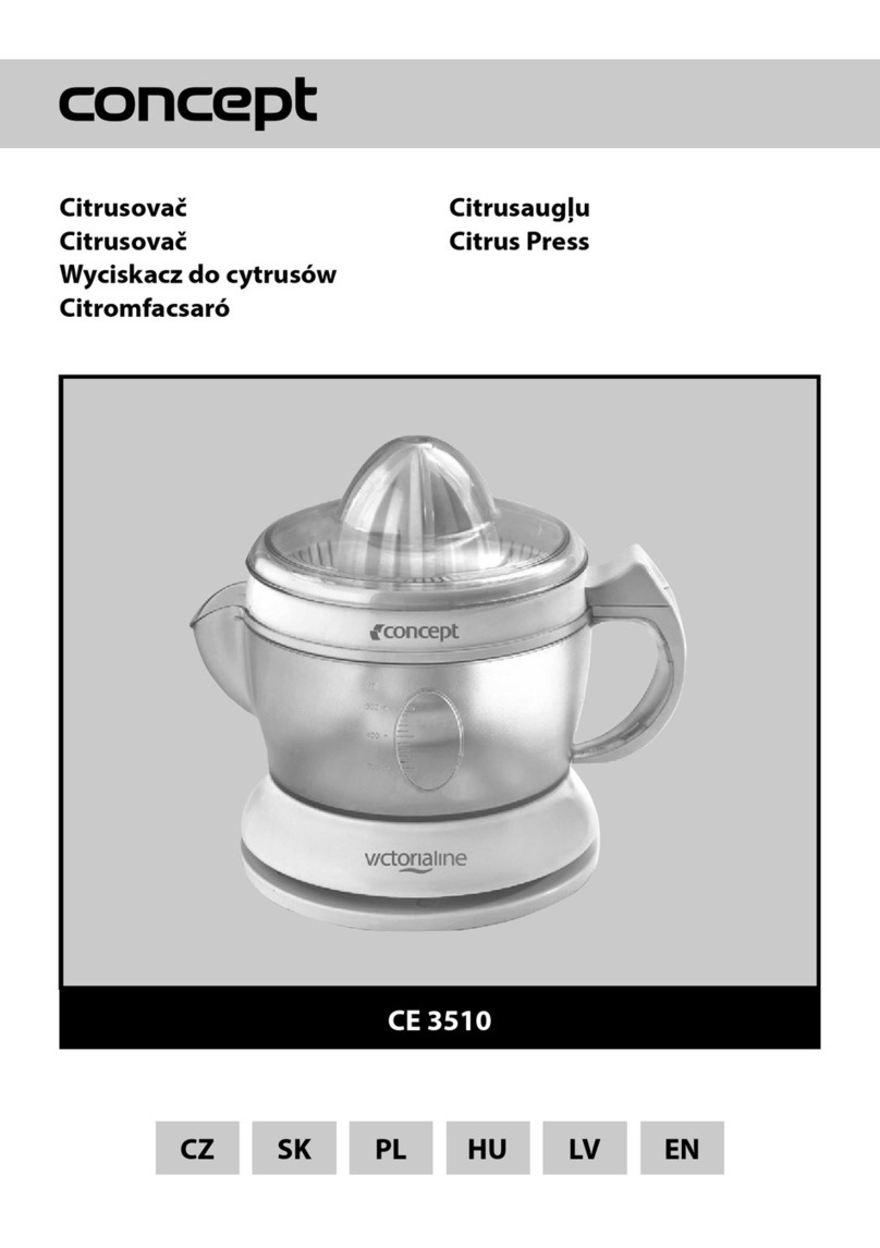 Concept2 CE 3510 User manual