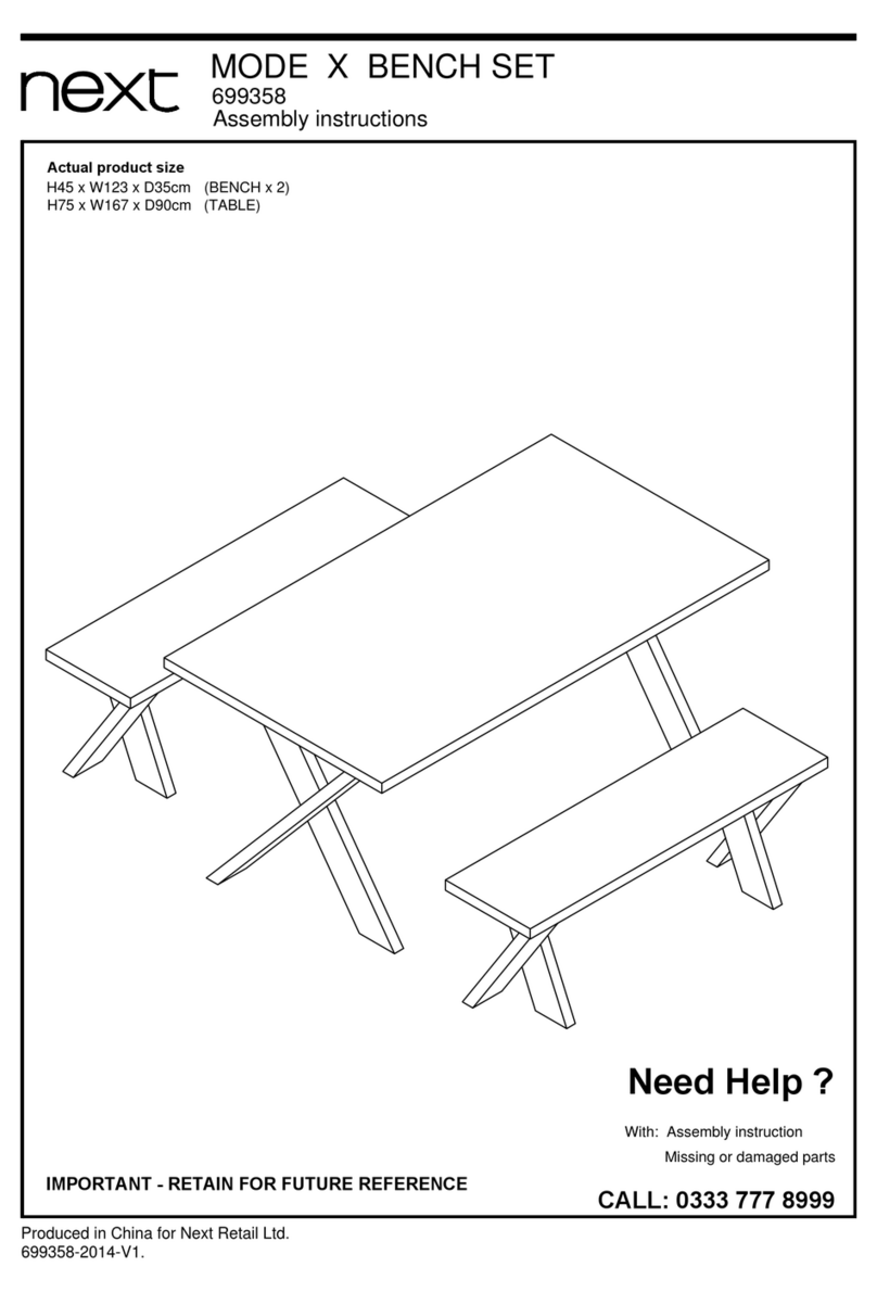 Next 699358 User manual Next 699358 User manual