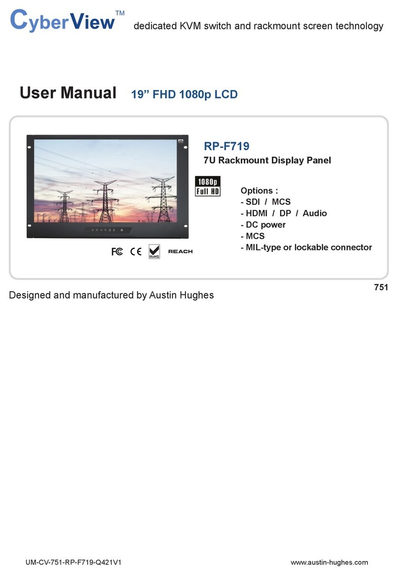 CyberView RP-F719 User manual