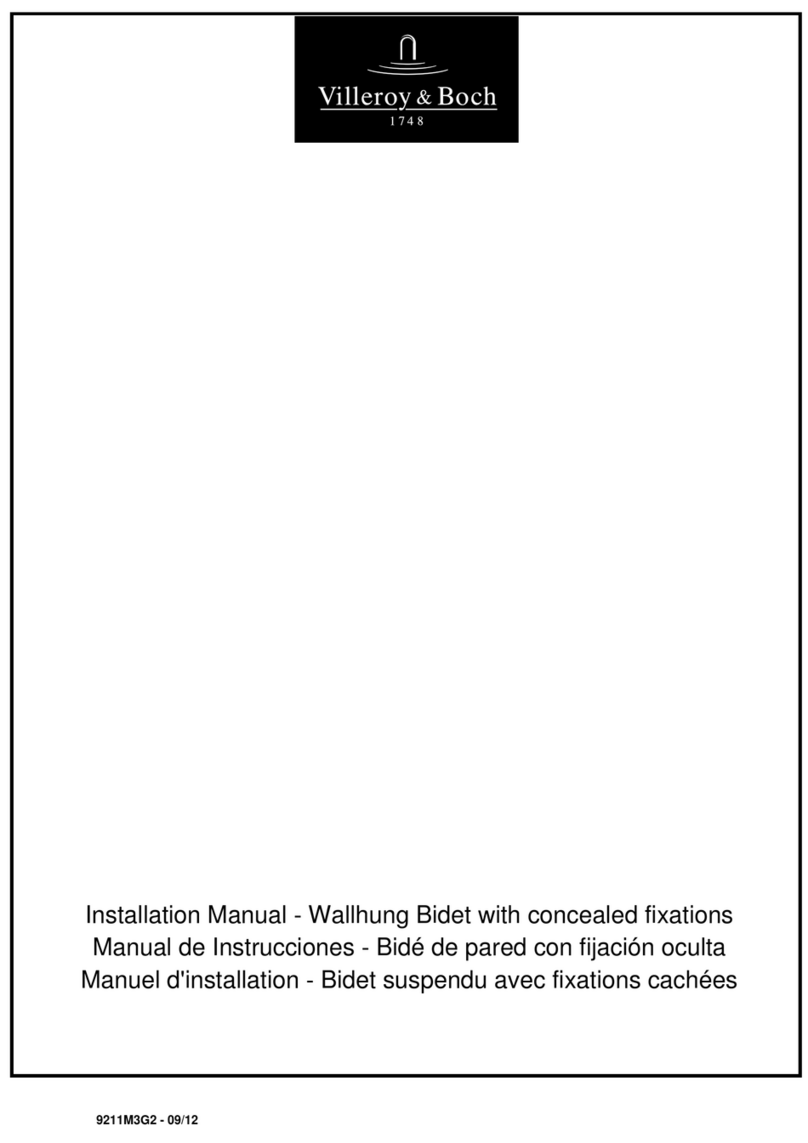Villeroy & Boch Memento 54 28 U0 User manual