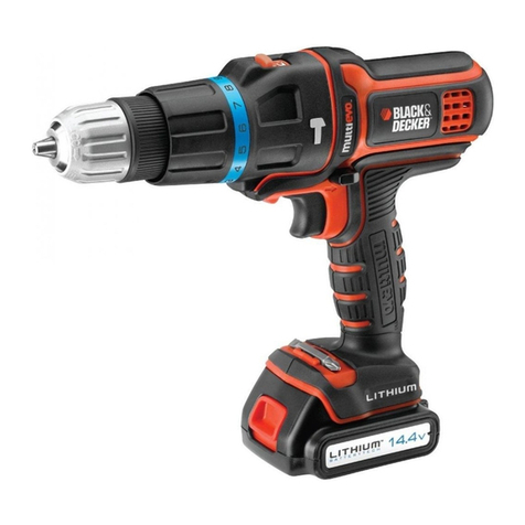 BLACK DECKER EVO181B1-TW User manual