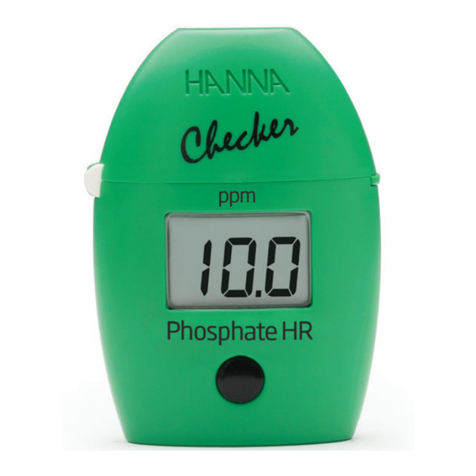 Hanna Instruments Checker HI717 User manual