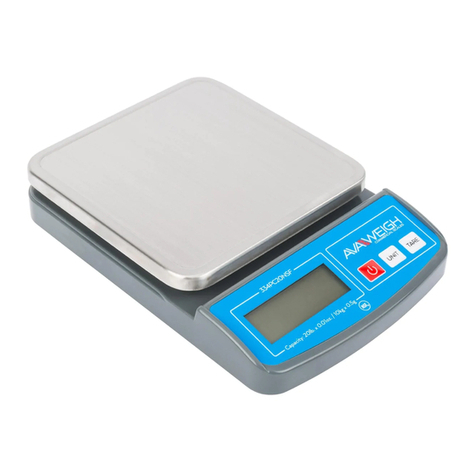 AVA WEIGH 334PC32NSF User manual AVA WEIGH 334PC32NSF User manual