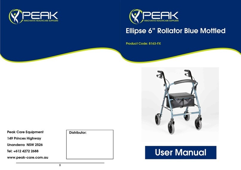 Peak Ellipse 8163-FX user manual Peak Ellipse 8163-FX user manual