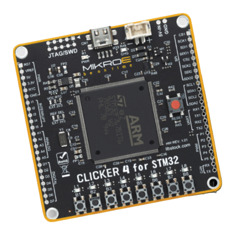 Mikroe CLICKER 4 for STM32 User manual