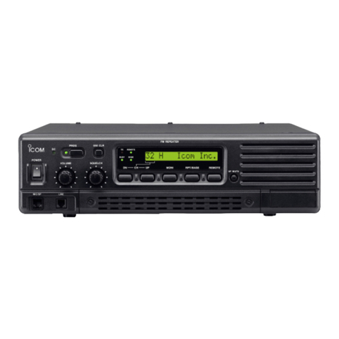 Icom FR3000 quick start guide