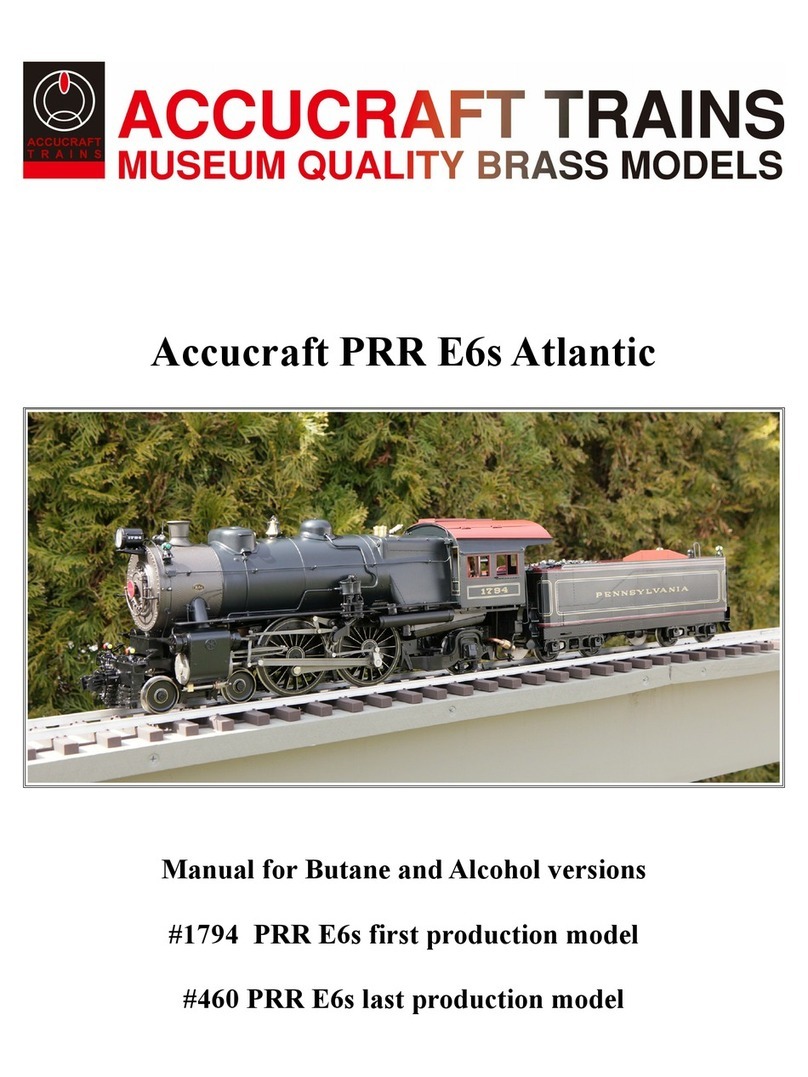 Accucraft trains PRR E6s Atlantic manual