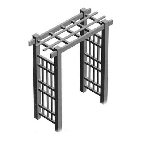 Dura Trel Windsor Arbor 11112 Assembly instructions Dura Trel Windsor Arbor 11112 Assembly instructions