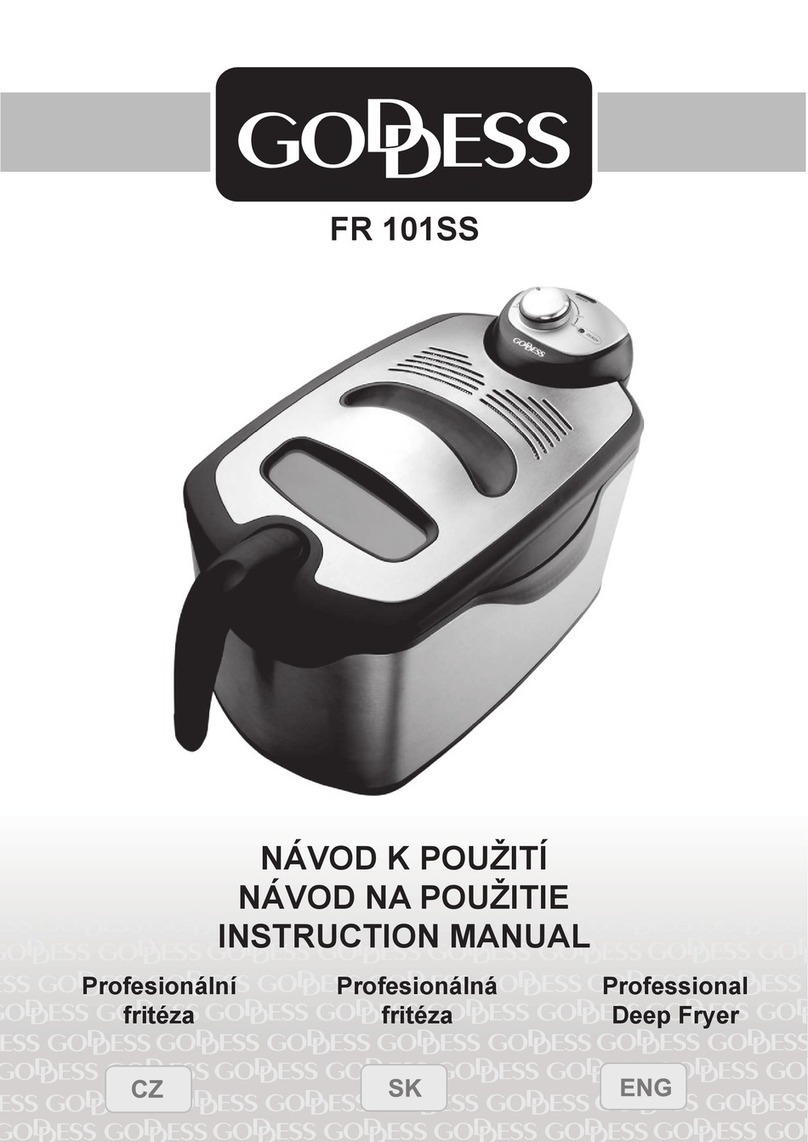 Goddess FR 101SS instruction manual