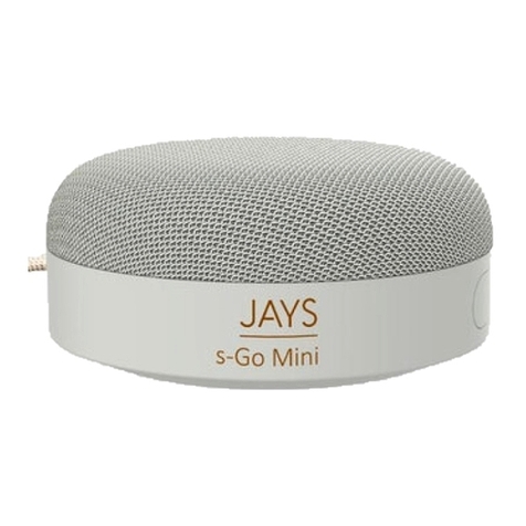 Jays s-Go Min SGM01 User manual