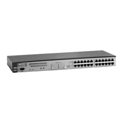 HP J3128A AdvanceStack 10Base-T Hub-8E User manual