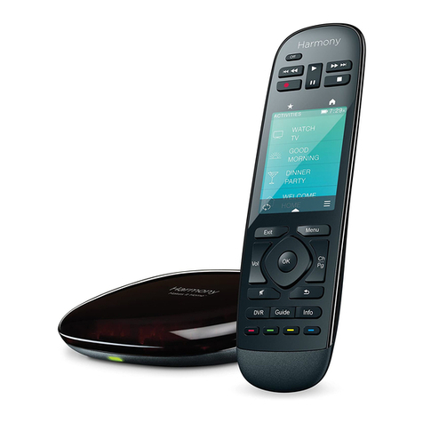 Logitech Harmony Ultimate Hub User manual