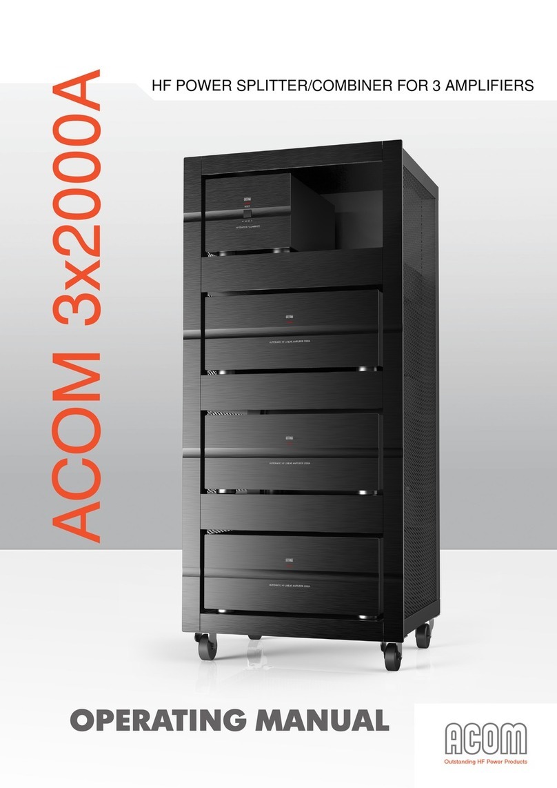 Acom 3x2000A operating manual