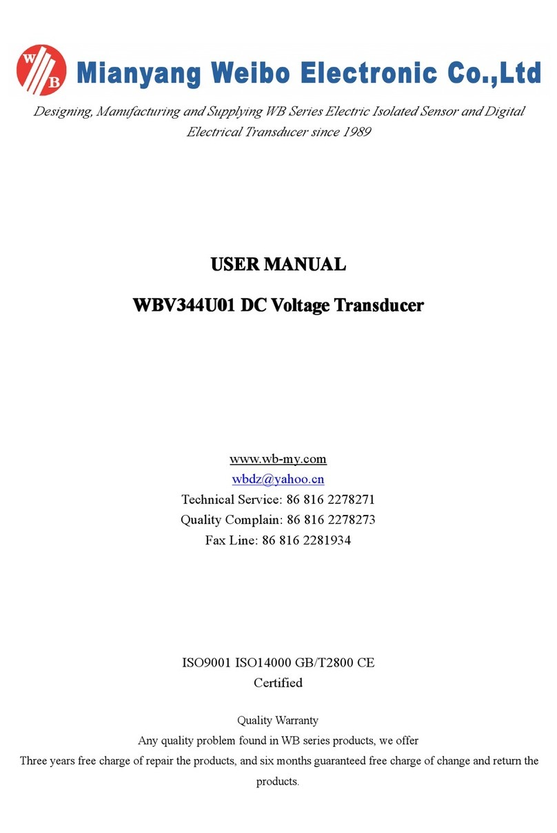 Mianyang Weibo Electronic WBV344U01 user manual