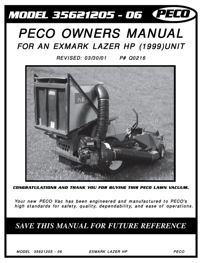 Peco 35621205-06 owner's manual