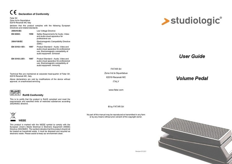 Fatar Studiologic VP/25 user guide