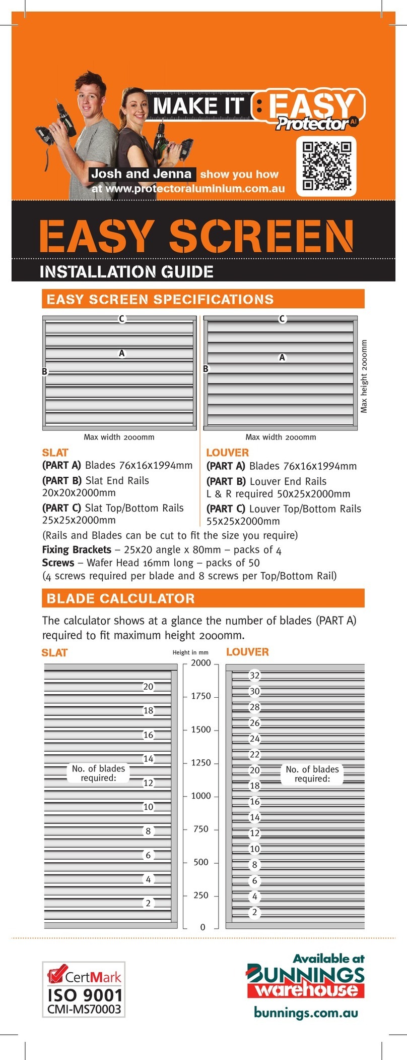 Protector EASY SCREEN installation guide