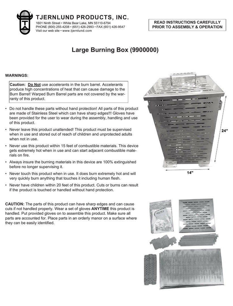 TJERNLUND 9900000 instructions