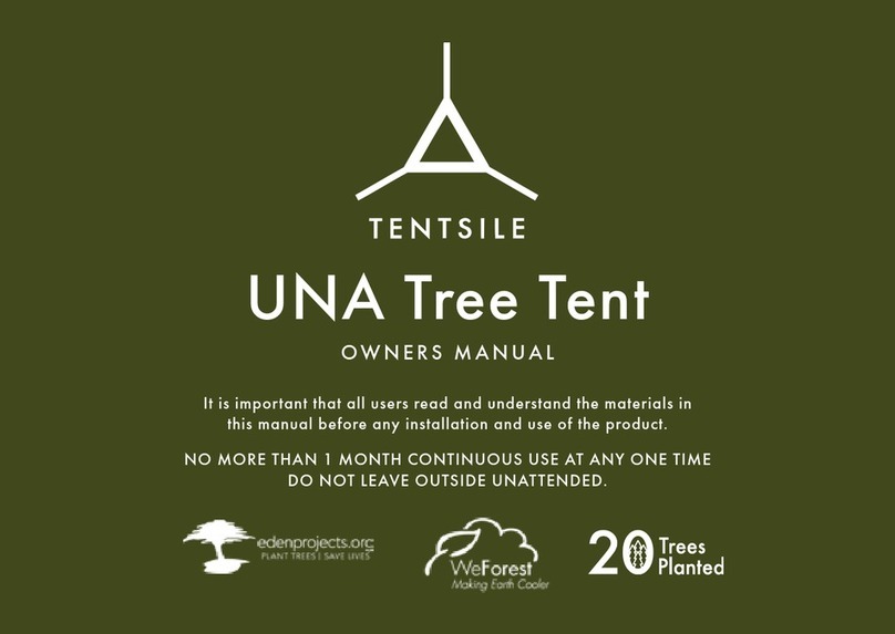 Tentsile UNA Tree Tent owner's manual