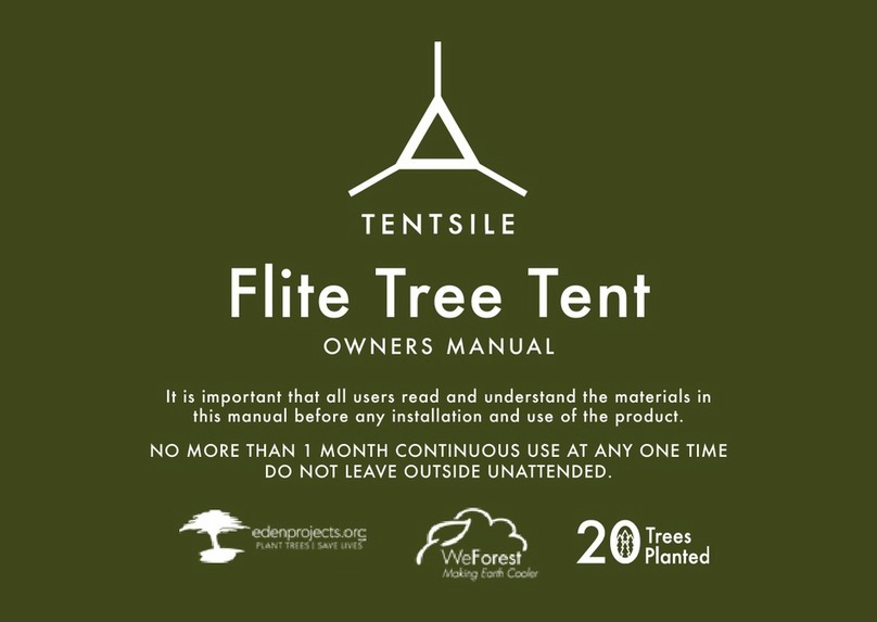 Tentsile Flite Tree Tent owner's manual