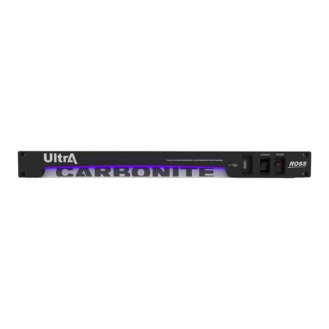 Ross Carbonite Ultra User manual