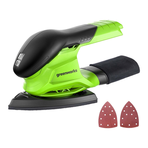 GreenWorks CS24B00 owner's manual